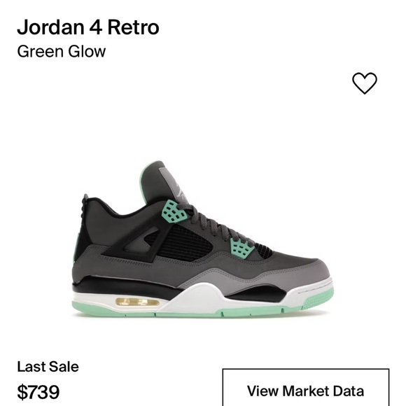 Jordan 4 Green Glow’s - Picture 8 of 8